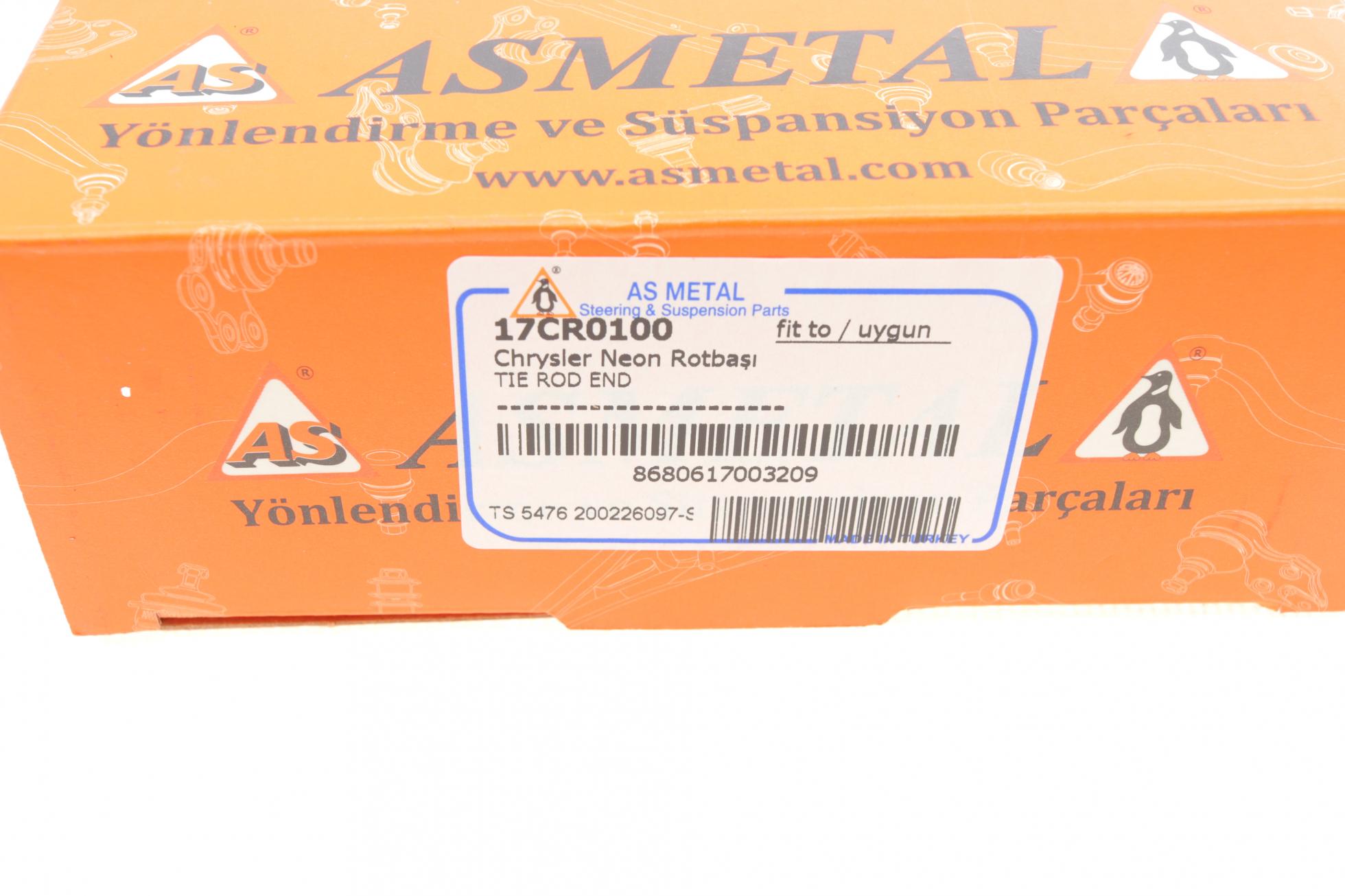 17CR0100 AS METAL
